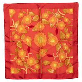 Hermes Carre 40 TOURNE SOLS Sunflower Scarf - Hermès