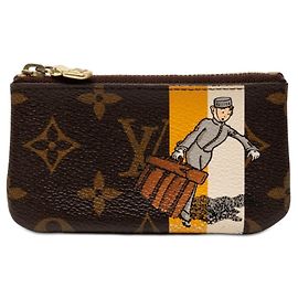 Louis Vuitton Monogram Pochette Clé Bellboy Cartera/Monedero