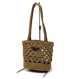 Borsa tote in crochet Prada