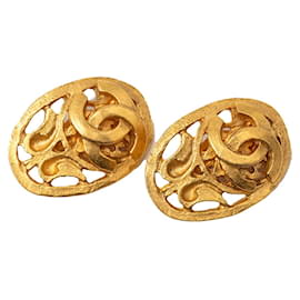 Orecchini a clip Vintage Chanel Coco Mark
