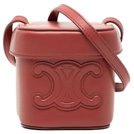 Celine Cuir Triomphe Crossbody Small Box Shoulder Bag - Céline