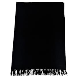 HERMES Kaschmirwollstola schwarz - Hermès