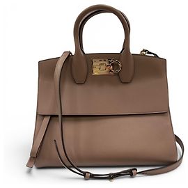 Borsa a tracolla 2-way in pelle morbida Studio Gancini Salvatore Ferragamo