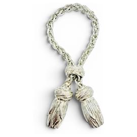 Hermes Vintage Silver Scarf Ring - Hermès