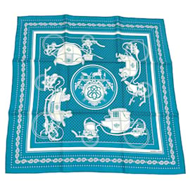 Sciarpa in seta Hermes Carre 55 Ex-Libris - Hermès