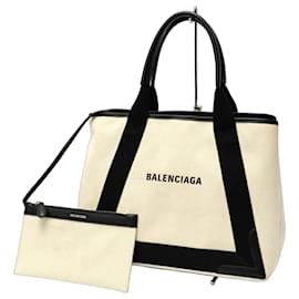 Borsa Tote Balenciaga Navy Cabas M
