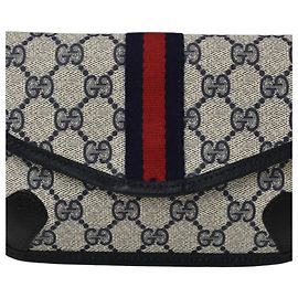 Pochette Gucci GG Plus Azul Bege