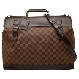 Borsa Boston Louis Vuitton Marrone Damier West End PM