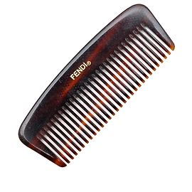 Pettine per capelli in acetato tartarugato marrone Fendi