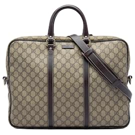 Borsa Business Gucci Beige GG Supreme