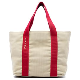 Prada Sport Tote aus braunem Canvas