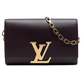 Louis Vuitton Louise Chain GM in pelle viola