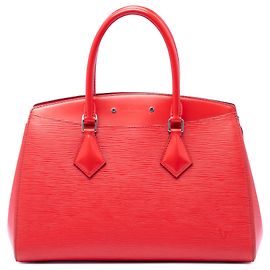 Louis Vuitton Red Epi Soufflot MM