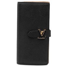 Cartera vertical Capucine en piel Taurillon negro Louis Vuitton