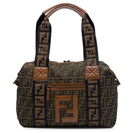 Fendi Tote aus braunem Zucca-Canvas
