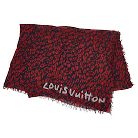 Estola Louis Vuitton Estampa Leopardo