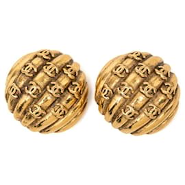 Orecchini a clip Chanel Vintage Coco Mark