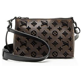 Louis Vuitton Tuffetage Monogram Canvas Triangle Messenger