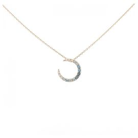 Autre Marque Collana Star Jewelry in Oro Au750 e Diamanti