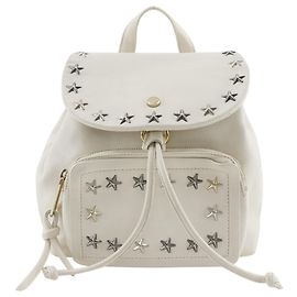 Borsa a mano in pelle bianca Jimmy Choo