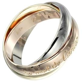 Cartier Trinity Ring 18K Gold Rosa Weiß und Gelbgold