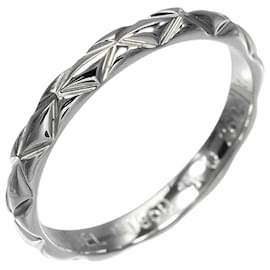 Anello a fascia Chanel Matelassé Platinum