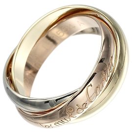 Cartier Trinity Ring aus 18K Rosé Weiß und Gelbgold