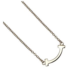 Tiffany & Co. T Smile Mini Halskette aus 18K Roségold