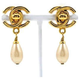 Orecchini Chanel Coco Mark Turnlock Motif