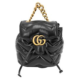 Zaino trapuntato GG Marmont da donna Gucci