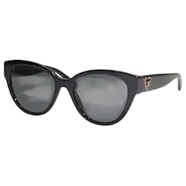 Chanel Gafas de sol Mariposa Cat-Eye Logo CC Corazón 5477 - Negro