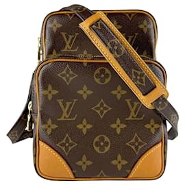 Borsa a tracolla Louis Vuitton Marrone Monogram