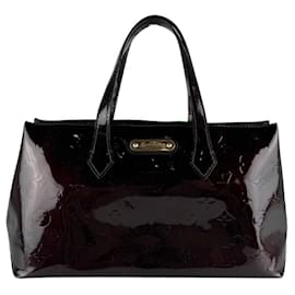 Borsa Louis Vuitton Monogram Vernis Wilshire PM
