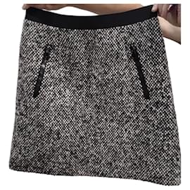 Moncler Bouclé-Wollmischung Minirock