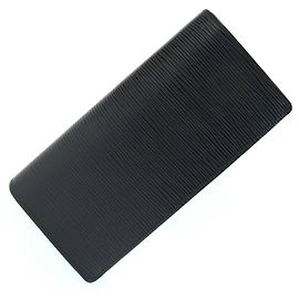 Portafoglio bi-fold Louis Vuitton in pelle Epi Brazza