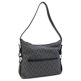 Borsa Loewe in tela e pelle grigio e nero