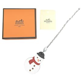 Hermes Snowman Handbag Charm - Hermès