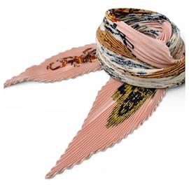 Hermès Sciarpa in seta rosa Hermes