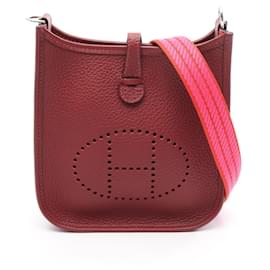 Bolsa de ombro Hermes Evelyne TPM Amazon Rouge H - Hermès