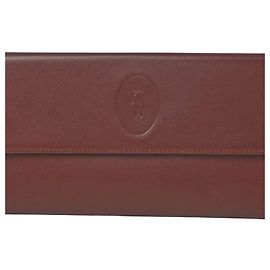 Cartera larga Must de Cartier Bordeaux