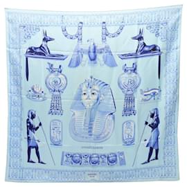 Hermès Hermes Carre 90 Tutankhamun Silk Scarf