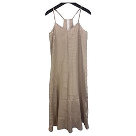 Tibi Vestido midi de rayas