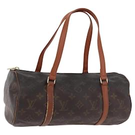 LOUIS VUITTON Monogram Papillon 30 Hand Bag M51385 LV Auth 189848