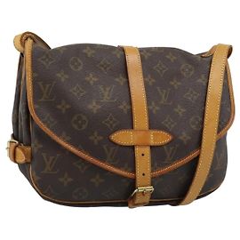 LOUIS VUITTON Borsa a Spalla Monogram Saumur 30 M42256 LV Auth am11998A