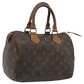 LOUIS VUITTON Borsa Monogram Speedy 25 M41528 LV Auth 187841