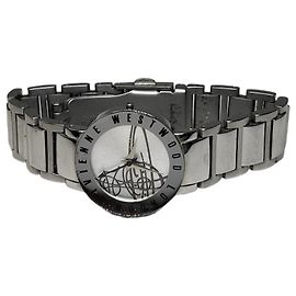 Orologio da polso vintage Vivienne Westwood in acciaio inossidabile argento