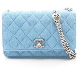 Bolso de hombro Chanel Matelassé Denim