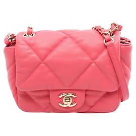 Borsa a tracolla Chanel Matelassé in agnello