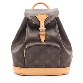 Louis Vuitton Mini Montsouris Monogram Rucksack/Handtasche