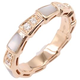 Anello Serpenti in madreperla e diamante di Bvlgari - Bulgari